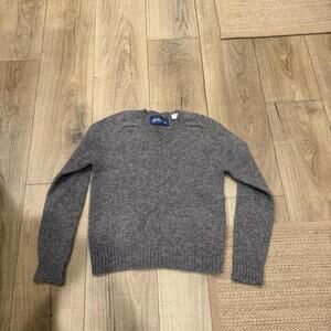 Express Bleus Women's 100% Wool Gray Sweater XS